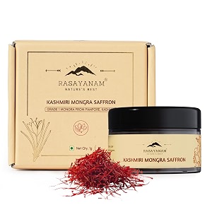 rasayanam pure original kashmiri saffronkesarkumkuma puvvu 1gm  certified highest grade-a keshar  saffron for pregnant women pooja rituals amp food aroma
