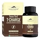 Rasayanam T-Charge Capsules (500mg) | 3-in-1 T - Levels Supplement for Men with Shilajit, Ashwagandha &amp; Safed Musli | Supports Muscle Growth, Energy, Strength, Stamina &amp; Performance - 60 Capsules