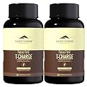 Rasayanam T-Charge Capsules, 500mg | Testosterone Supplement for Men with Shilajit, Ashwagandha &amp; Safed Musli | For Muscle Growth, Energy, Strength, Stamina &amp; Performance - 120 Capsules, Pack of 2