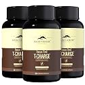 Rasayanam T-Charge Capsules, 500mg | T - Levels Supplement for Men with Shilajit, Ashwagandha & Safed Musli | For Muscle Growth, Energy, Strength, Stamina & Performance - 180 Capsules, Pack of 3