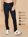 RASSO Slim Men Black Jeans