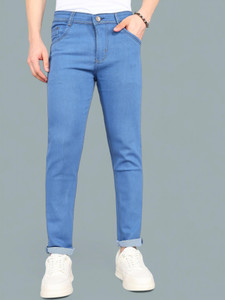 RASSO Slim Men Light Blue Jeans