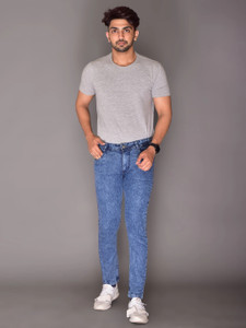 RASSO Slim Men Light Blue Jeans