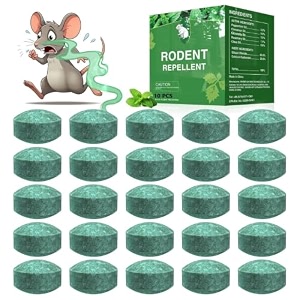 rat repellent for car home mouse repellent peppermint oil to protect wires in car bike amp truck engine no kill only repels home indoor-outdoor garage rat controller rodents out of cars 40