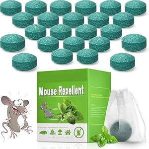 rat repellent car home pack of 1 10 tablet rodent repellent repel mice and rats protect wires in car no kill only repels home indoor outdoor garden patio garage mouse repellent controller pills natural rodent squirrel repellent balls keep rodents out of car  10