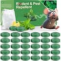Rat Repellent for Car Home Pack of 1 (10 Tablet) Mouse Peppermint Oil to Protect Wires in Car, Bike &amp; Truck Engine No Kill Only Repels Home Indoor-Outdoor Garage Rat Controller Pills to Keep Rodents Out of Car (2)