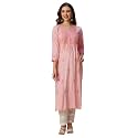 RATAN Rayon Straight Lucknowi Chikankari Ethnic Wear