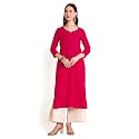 RATAN Rayon Straight Lucknowi Chikankari Ethnic Wear
