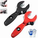 Ratchet Pipe Cutter Tool, Ratchet-Type Pipe Cutter, One-Hand Fast Pipe Cutting Tool with Replacement Blade, for Cutting 5/16-1-1/8 Inch Stainless Steel Copper Aluminium Plastic (6-23mm, 2pcs)