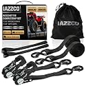 Ratchet Straps - Heavy Duty Tie Downs Straps - 1 Inch x 15 Feet 2 Pack - Safety S Hooks &amp; Soft Loops, 1800LBS Break Strength for Men, Trucks Cargo Moving appliances Motorcycle ATV