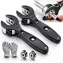 Ratchet-type Pipe Cutter, One-hand Fast Pipe Cutting Tool, for Cutting 5/16-1-1/8 inch Stainless Steel Copper Aluminium PVC, Compact Ratcheting Tubing Cutter for Plumbing, HVAC (2PCS Black,8-29mm)
