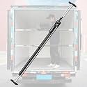 Ratcheting Cargo Bar,Ratcheting Cargo Bar, Easy Setup Cargo Control Load Bar, Aluminum Alloy Truck Bed Divider to Stop Sliding, Heavy-Duty Ratcheting Pole for Enclosed Van Trailers/Minivan(