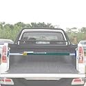 Ratcheting Cargo Bar,Universal Non-Slip Truck Bed Cargo Stabilizer Bar, Adjustable Length Ratcheting Cargo Bar to Stop Sliding, Strong Load-Bearing Cargo Barrier for Enclosed Vans and Reefe