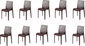 RATISON Designer Web Chair Plastic Living Room