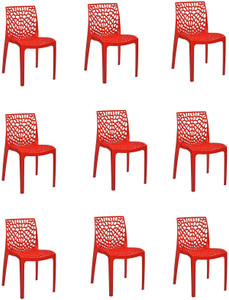 RATISON Designer Web Chair Plastic Living Room