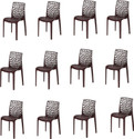 RATISON Designer Web Chair Plastic Living Room