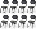 RATISON Office Visitor Without arm Rest Leatherette