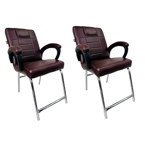ratison special chair with arm rest strong metal frame and cushioned seat back perfect for long working hours 2 coffee h frame