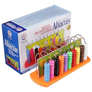 ratna39s ratnas educational abacus senior for kids to count add amp subtract with colourful beads multicolor