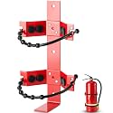 RattanView 1 Pcs Fire Extinguisher Bracket, 2.5 Lb and 5 Lb, Red