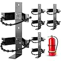 RattanView 4 Pcs Fire Extinguisher Bracket, 10 Lb, Black