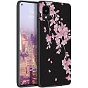 for Alcatel TCL 30Z T602DL Phone Case, Soft TPU Slim Fit TCL 30Z for Women Girls, Anti Scratch Non-Slip Protective Shockproof Rubber Cover for Alcatel TCL 30Z, Cherry Blossoms