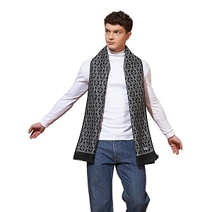 ravaiyaa - attitude is everything men andwool scarf women39s wool scarf muffler winter wear warm scarves 7234 x 1434 inch