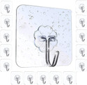 RAVARIYA Set of 15 Adhesive Hooks for
