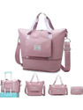 Ravechi folding travel bag Small Travel Bag  - yes (Pink)