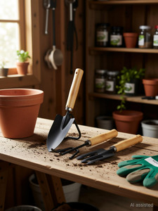 Ravel Hand Cultivator Garden Fork Small Trowel