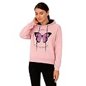 Raves Womens Stylish Printed Hoodie Trendy