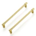 Ravinte Brushed Gold Kitchen Pulls Cabinet Handles 8 Inch 20 Pack