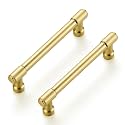 Ravinte Brushed Gold Kitchen Pulls Cabinet Handles 4 Inch 20 Pack