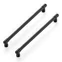Ravinte Matte Black Kitchen Pulls Cabinet Handles 8 Inch 20 Pack
