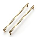 Ravinte Polished Champagne Bronze Cabinet Handles 12-3/5 Inch 10 Pack