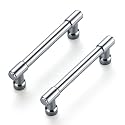 Ravinte Polished Chrome Kitchen Pulls Cabinet Handles 3-1/2 Inch 5 Pack