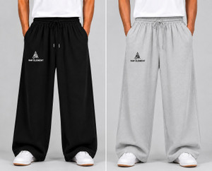 Raw Element Men Women Solid Black