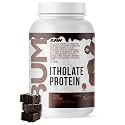 RAW Whey Isolate Protein Powder, Fudge Brownie (CBUM Itholate Protein) - 100% Grass-Fed Sports Nutrition for Muscle Growth &amp; Recovery - Low-Fat, Low Carb, Naturally Flavored - 25 Servings