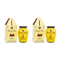 Rawat's Farm A2 Vedic Bilona Cow Ghee Made by Curd Churning Bilona Method Ghee Glass Bottle (2000 ml, Pack of 2)