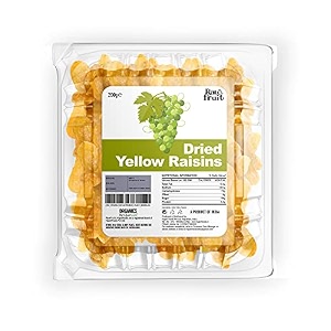 rawfruit premium golden raisins dried grapes kishmish 200g by hyperfoods