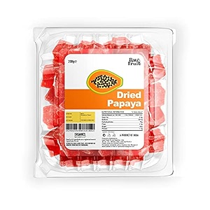 rawfruit premium gourmet dried papaya 200g by hyperfoods