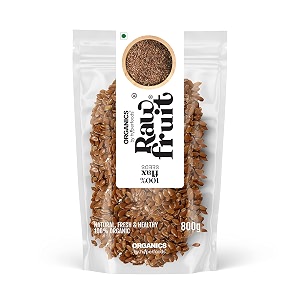 rawfruit raw flax seeds alsi beej by hyperfoods 800 grams