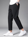 Rawlane Regular Fit Men Black Trousers