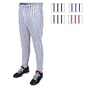 Rawlings Boy's Pro 150 Baseball Pants | Tapered Jogger Fit | Pinstripes
