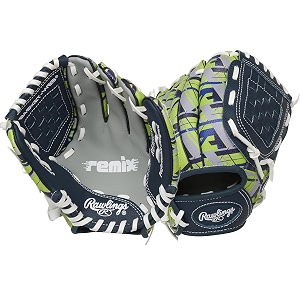 rawlings remix youth baseball gloves  baseball softball t-ball gloves