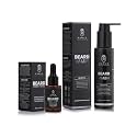 RAWLS Beard Growth Combo | Beard Oil (30ml) &amp; Beard Wash (100ml) | Enriched with Tea Tree, Coconut Oil &amp; Aqua | Deep Cleansing, Hydrating &amp; Nourishing Formula for Thicker, Fuller &amp; Healthier Beard