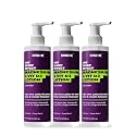 Magnesium Sleep Body Lotion with Vitamin D3 &amp; Arnica for Soothing Relief and Muscle Recovery, enhanced with Natural Epsom Salt &amp; Vit B3. Hydrating &amp; Non-Sticky Vegan Formula. (Pack of 3, Lavender)