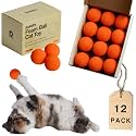 Rawry Foam Ball Cat Toy for Indoor Cats &amp; Kittens,12 Pack, Orange