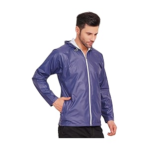 rain jacket men waterproof  windcheater jacket for men  riding jacket for bikers - step out ready with treks light rain rides amp everyday confidence