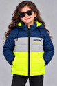 RAXHA Girls Colorblock Puffer Jacket